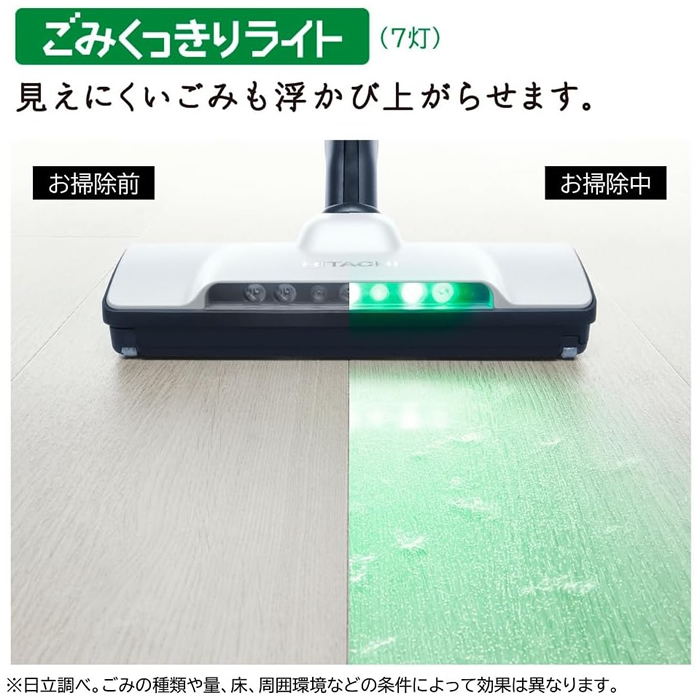 日立 掃除機 コードレス スティッククリーナー PV-BL30C4-W ホワイト