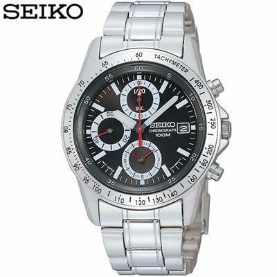 正規品 セイコー 腕時計 メンズ SND371PC ブラック SEIKO | PC