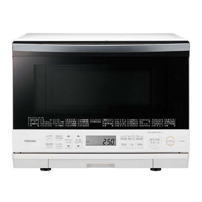 東芝 26L 過熱水蒸気オーブンレンジ 石窯ドーム ER-XD80-W グラン 
