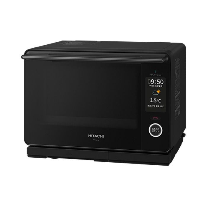 日立 30L 過熱水蒸気オーブンレンジ ヘルシーシェフ MRO-W10B-K