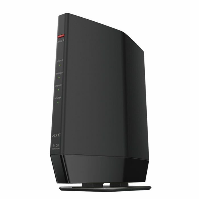 BUFFALO WSR-5400AX6P-BK 無線LANルーター　3個セット バッファロー Wi-Fi 6対応 ルーター プレミアムモデル 4803+573