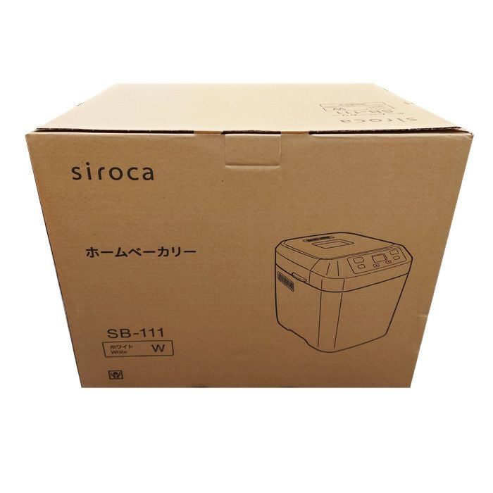 シロカ 全自動ホームベーカリー SB-111 ホワイト パン 2斤 Amazon | シロカ 全自動ホームベーカリー SB-111 ホワイト