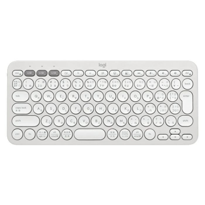ロジクール ワイヤレスキーボード K380s PEBBLE KEYS 2 K380SOW オフ