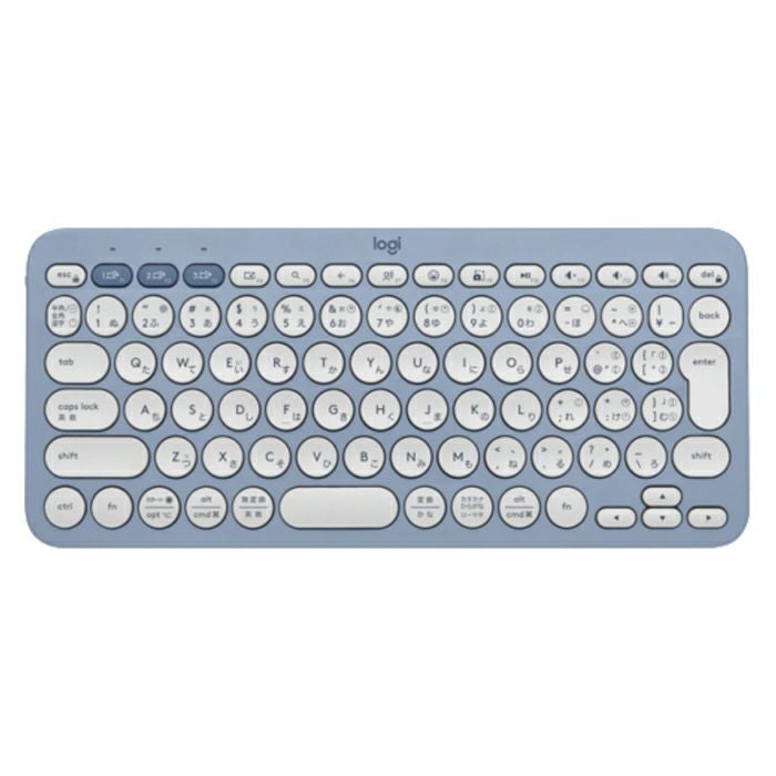 ロジクール ワイヤレスキーボード K380s PEBBLE KEYS 2 K380SBL ブルー