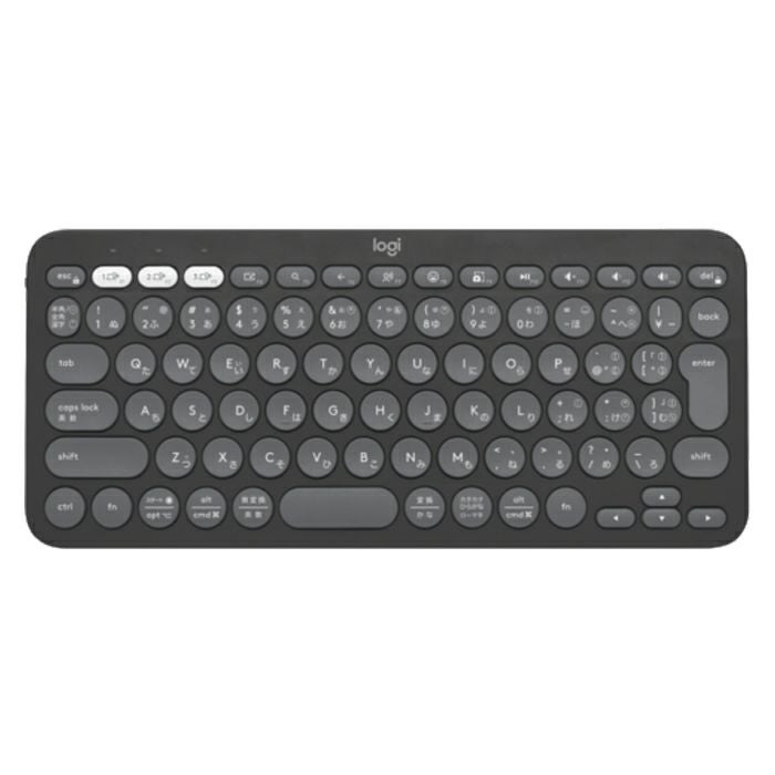ロジクール ワイヤレスキーボード K380s PEBBLE KEYS 2 K380SGR