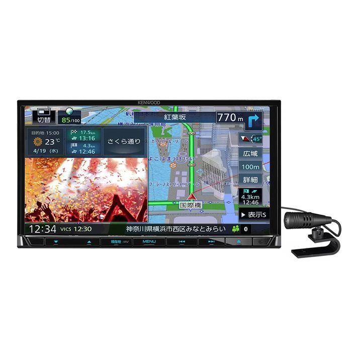 カーナビ KENWOOD MDV-D710W ケンウッド MDV-D710 カーナビ 彩速ナビ 7V型 180mmモデル KENWOOD