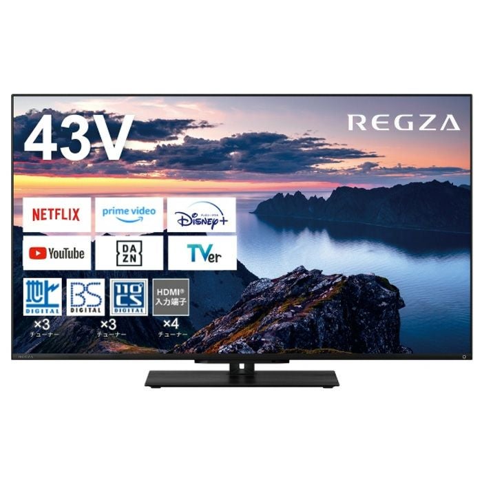 テレビ 東芝 43V型 液晶テレビ 4K液晶レグザ Z670Nシリーズ 4Kチューナー内蔵