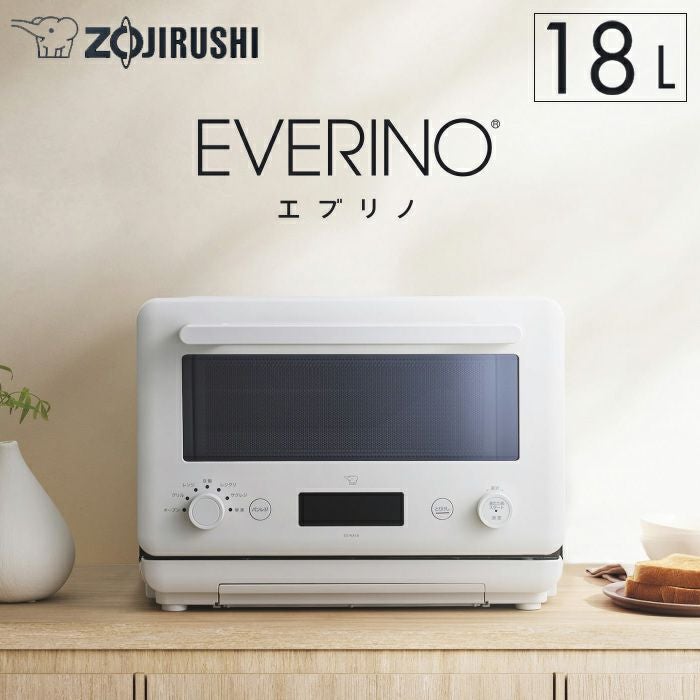 象印 ES-KA18-WM オーブンレンジ EVERINO　エブリノ ホワイト 象印 18L オーブンレンジ EVERINO エブリノ ES-KA18-WM ペールホワイト
