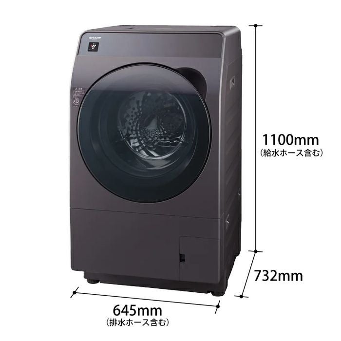 配送＆設置無料】シャープ ドラム式洗濯乾燥機 左開き 洗濯11kg 乾燥