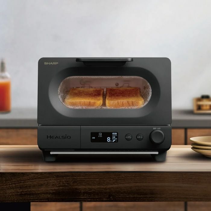 シャープ ウォーターオーブントースター ヘルシオ トースター AX-WT1-B