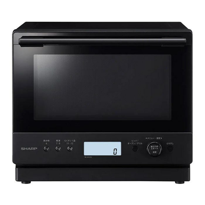 シャープ 過熱水蒸気オーブンレンジ 27L PLAINLY RE-WF276-B ブラック