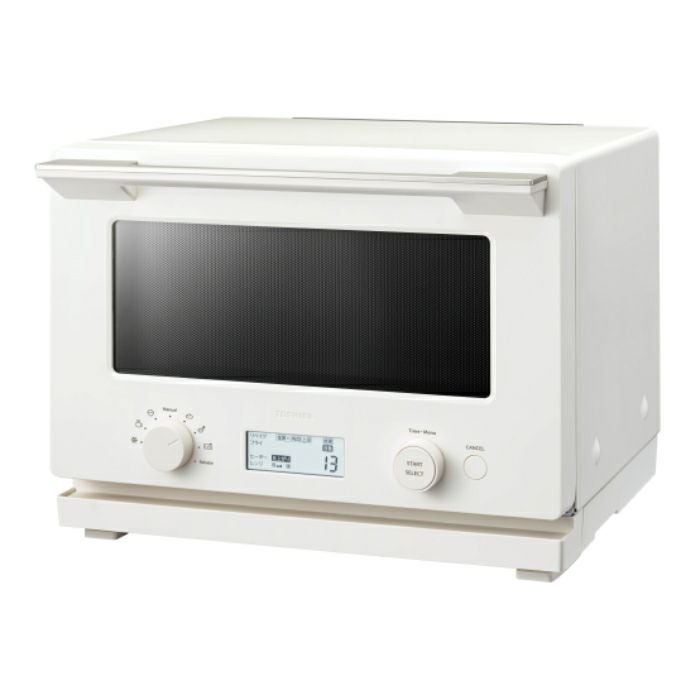 東芝 リベイクオーブンレンジ 20L フラット庫内 ER-RB10B-W ミルキー 