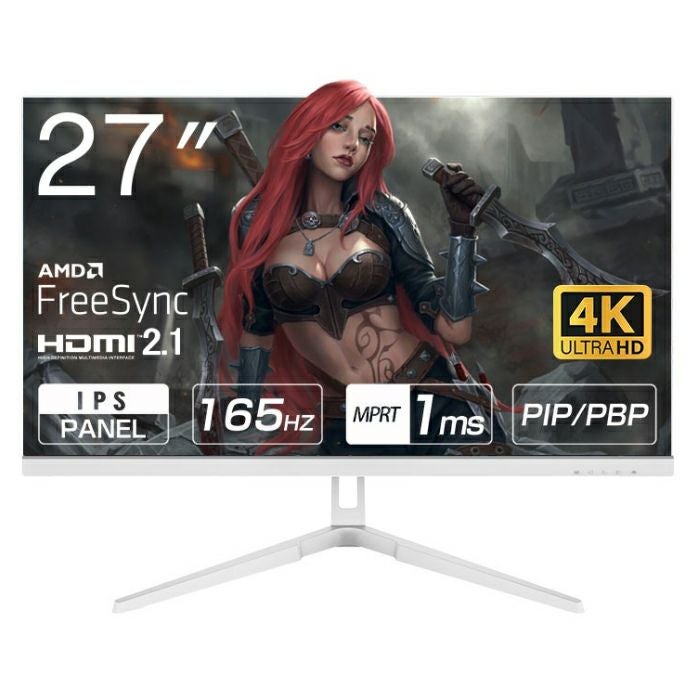 WIS ウィズ 27V型 UHD 165Hz ゲーミングモニター 27U165JPW | PC WIS ウィズ 27V型 UHD 165Hz ゲーミングモニター 27U165JPW | PC