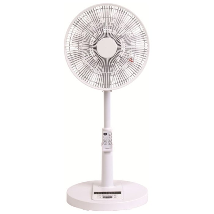 ゼピール 扇風機 DC リビング扇風機 7枚羽根 ZFL-D4EC-W ホワイト