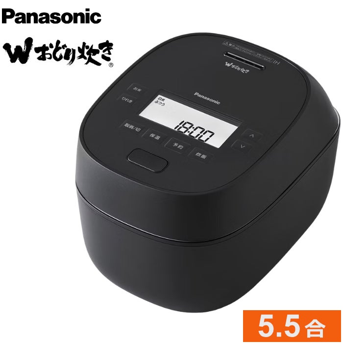 パナソニック 炊飯器 5.5合炊き Wおどり炊き 可変圧力IHジャー炊飯器