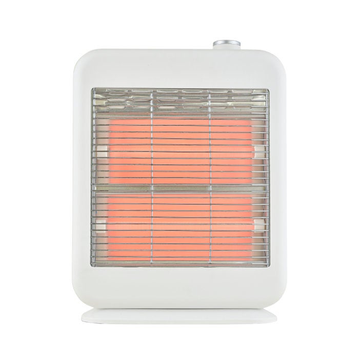 おおたけ 電気ストーブ 600W 石英管ストープ QH-G626-W ホワイト