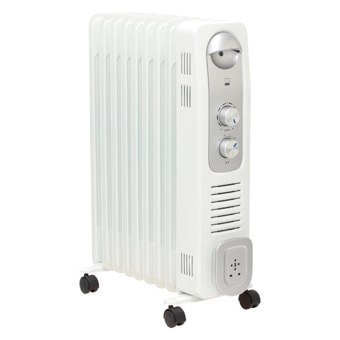DBK オイルヒーター 3～7畳用 DRC1009WSA ホワイト | PCあきんど